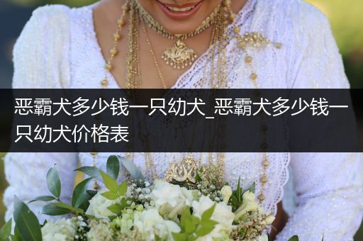 惡霸犬多少錢一只幼犬_惡霸犬多少錢一只幼犬價(jià)格表