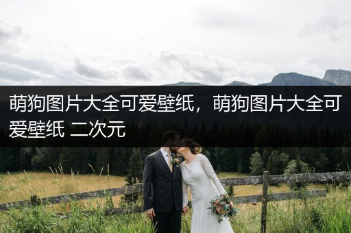 萌狗圖片大全可愛壁紙，萌狗圖片大全可愛壁紙 二次元