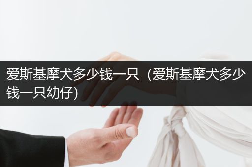 愛斯基摩犬多少錢一只（愛斯基摩犬多少錢一只幼仔）