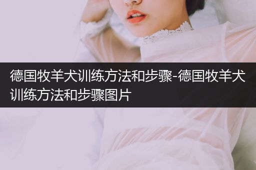 德國(guó)牧羊犬訓(xùn)練方法和步驟-德國(guó)牧羊犬訓(xùn)練方法和步驟圖片