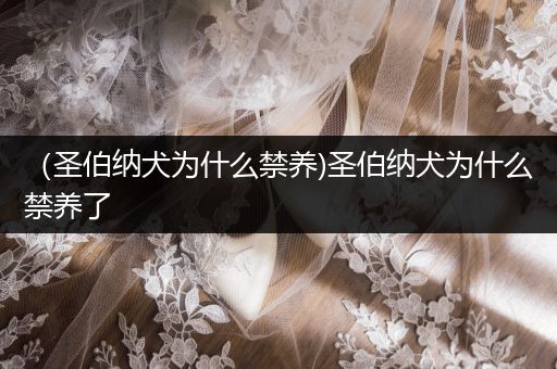 （圣伯納犬為什么禁養(yǎng))圣伯納犬為什么禁養(yǎng)了