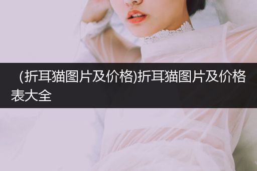 （折耳貓圖片及價(jià)格)折耳貓圖片及價(jià)格表大全