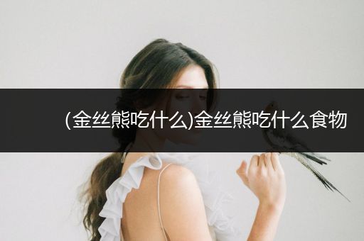 （金絲熊吃什么)金絲熊吃什么食物