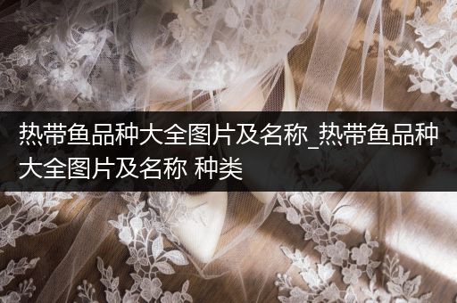 熱帶魚品種大全圖片及名稱_熱帶魚品種大全圖片及名稱 種類