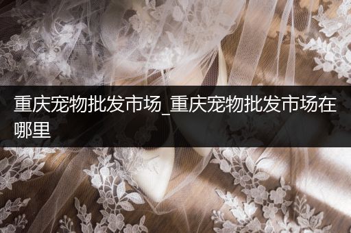 重慶寵物批發(fā)市場_重慶寵物批發(fā)市場在哪里