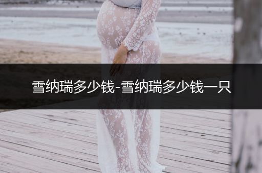 雪納瑞多少錢-雪納瑞多少錢一只