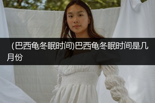 （巴西龜冬眠時間)巴西龜冬眠時間是幾月份