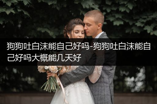 狗狗吐白沫能自己好嗎-狗狗吐白沫能自己好嗎大概能幾天好