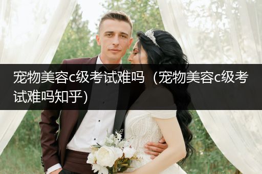 寵物美容c級考試難嗎（寵物美容c級考試難嗎知乎）