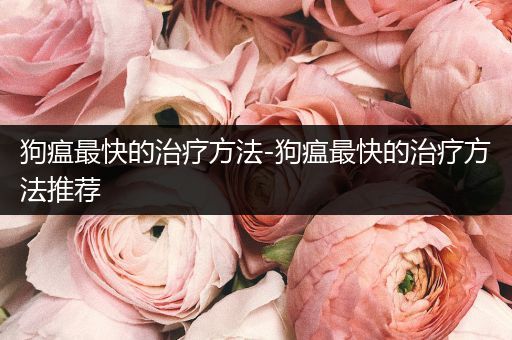 狗瘟最快的治療方法-狗瘟最快的治療方法推薦
