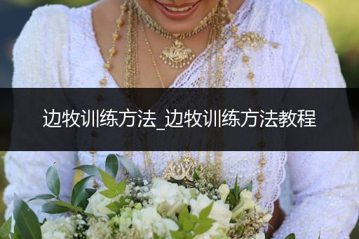 邊牧訓(xùn)練方法_邊牧訓(xùn)練方法教程