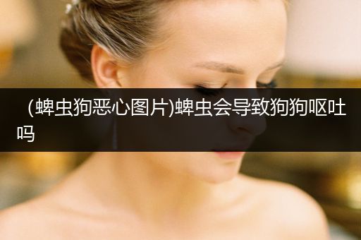 （蜱蟲狗惡心圖片)蜱蟲會導致狗狗嘔吐嗎