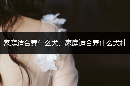 家庭適合養(yǎng)什么犬，家庭適合養(yǎng)什么犬種