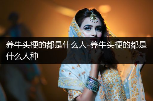 養(yǎng)牛頭梗的都是什么人-養(yǎng)牛頭梗的都是什么人種