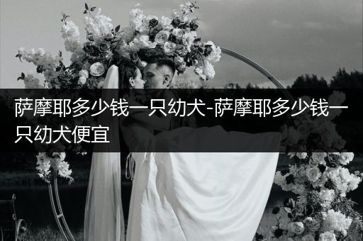 薩摩耶多少錢一只幼犬-薩摩耶多少錢一只幼犬便宜