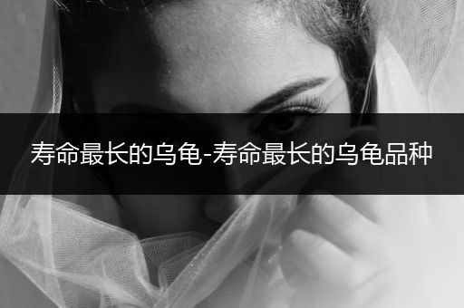 壽命最長(zhǎng)的烏龜-壽命最長(zhǎng)的烏龜品種