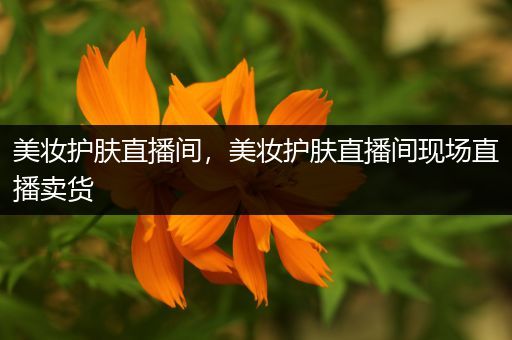 美妝護(hù)膚直播間，美妝護(hù)膚直播間現(xiàn)場直播賣貨