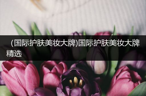 （國際護膚美妝大牌)國際護膚美妝大牌精選