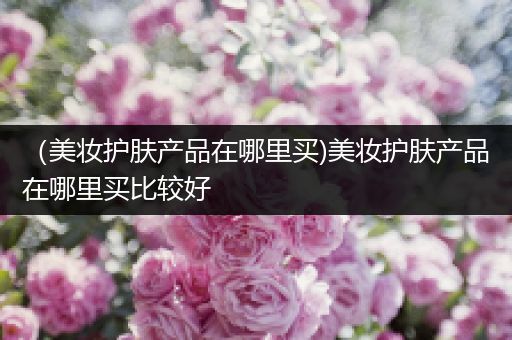 （美妝護(hù)膚產(chǎn)品在哪里買)美妝護(hù)膚產(chǎn)品在哪里買比較好
