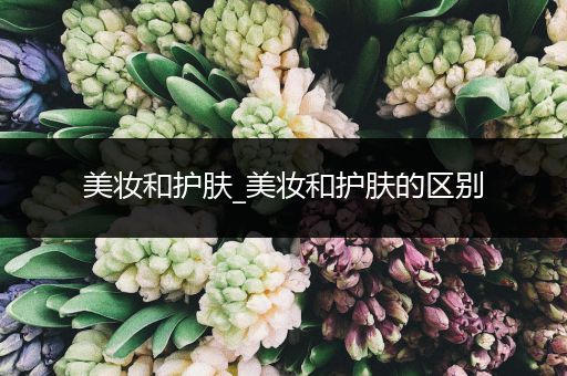 美妝和護(hù)膚_美妝和護(hù)膚的區(qū)別