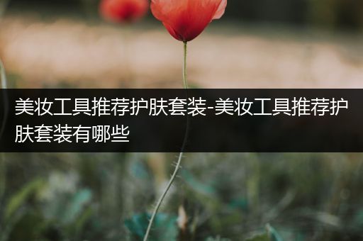 美妝工具推薦護膚套裝-美妝工具推薦護膚套裝有哪些
