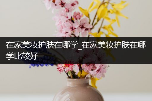 在家美妝護膚在哪學_在家美妝護膚在哪學比較好