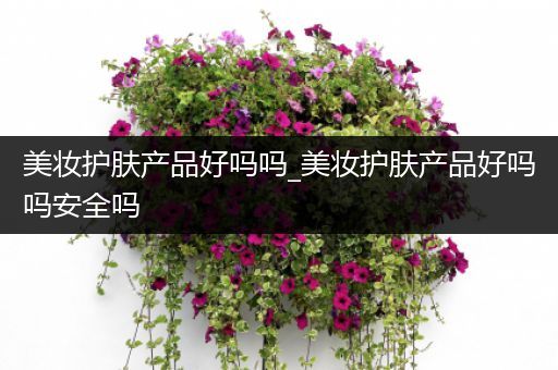 美妝護(hù)膚產(chǎn)品好嗎嗎_美妝護(hù)膚產(chǎn)品好嗎嗎安全嗎