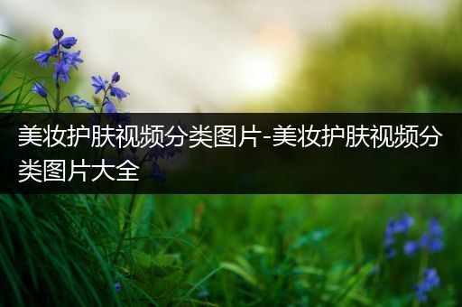 美妝護膚視頻分類圖片-美妝護膚視頻分類圖片大全