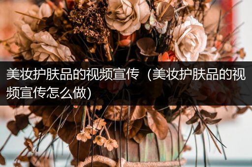 美妝護(hù)膚品的視頻宣傳（美妝護(hù)膚品的視頻宣傳怎么做）