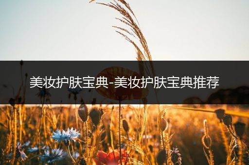 美妝護(hù)膚寶典-美妝護(hù)膚寶典推薦