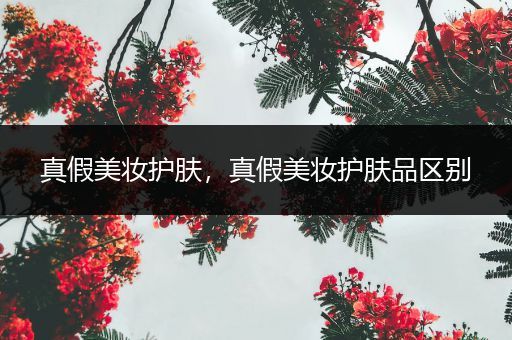 真假美妝護(hù)膚，真假美妝護(hù)膚品區(qū)別