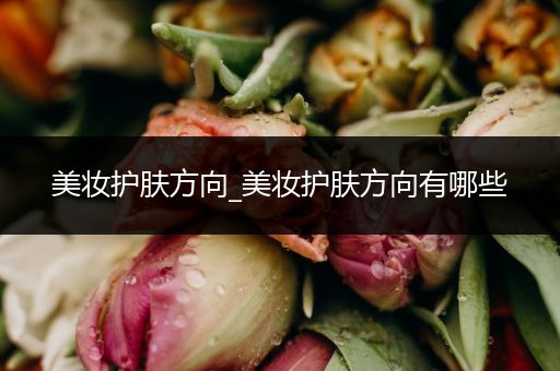 美妝護(hù)膚方向_美妝護(hù)膚方向有哪些