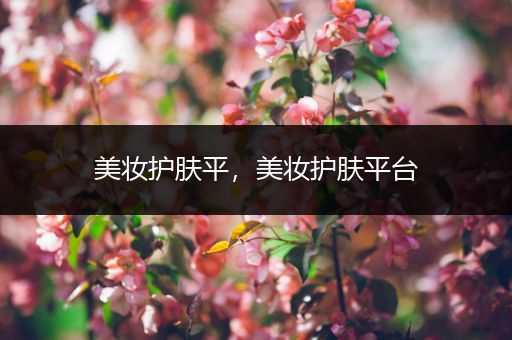 美妝護(hù)膚平，美妝護(hù)膚平臺(tái)