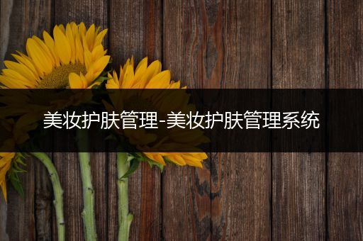 美妝護膚管理-美妝護膚管理系統(tǒng)