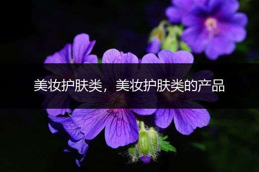 美妝護(hù)膚類，美妝護(hù)膚類的產(chǎn)品