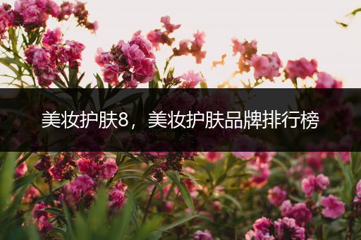 美妝護(hù)膚8，美妝護(hù)膚品牌排行榜