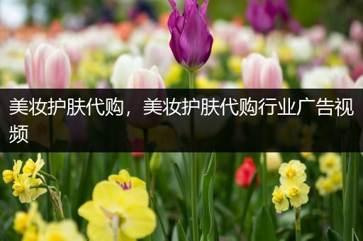 美妝護(hù)膚代購(gòu)，美妝護(hù)膚代購(gòu)行業(yè)廣告視頻