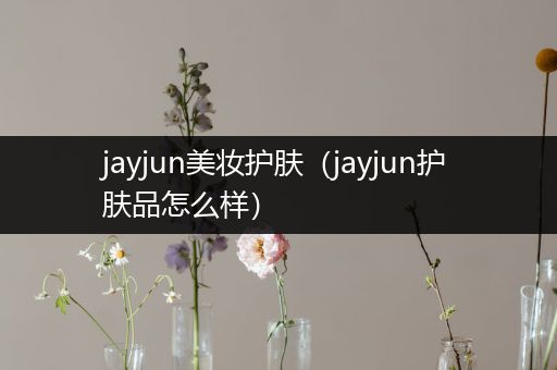 jayjun美妝護(hù)膚（jayjun護(hù)膚品怎么樣）