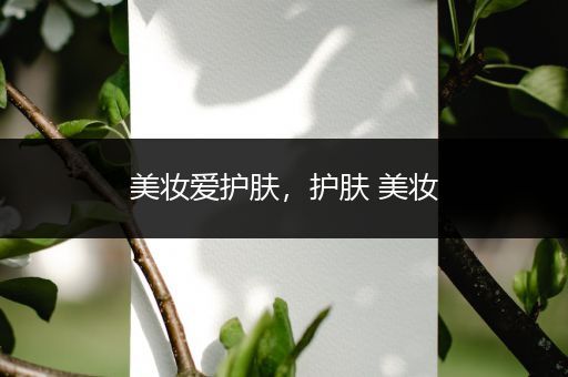 美妝愛(ài)護(hù)膚，護(hù)膚 美妝