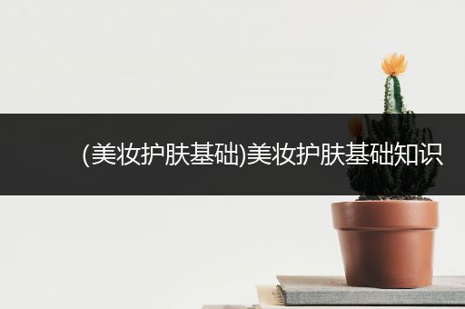 （美妝護膚基礎)美妝護膚基礎知識