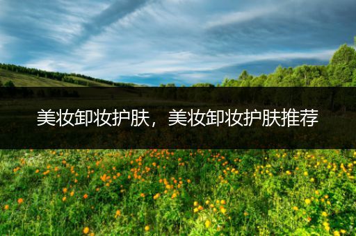 美妝卸妝護(hù)膚，美妝卸妝護(hù)膚推薦