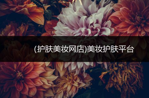 （護(hù)膚美妝網(wǎng)店)美妝護(hù)膚平臺