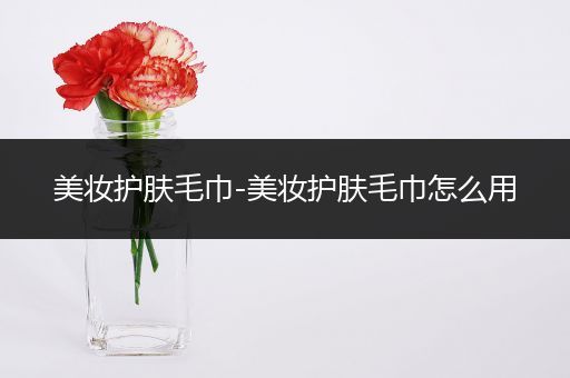 美妝護膚毛巾-美妝護膚毛巾怎么用